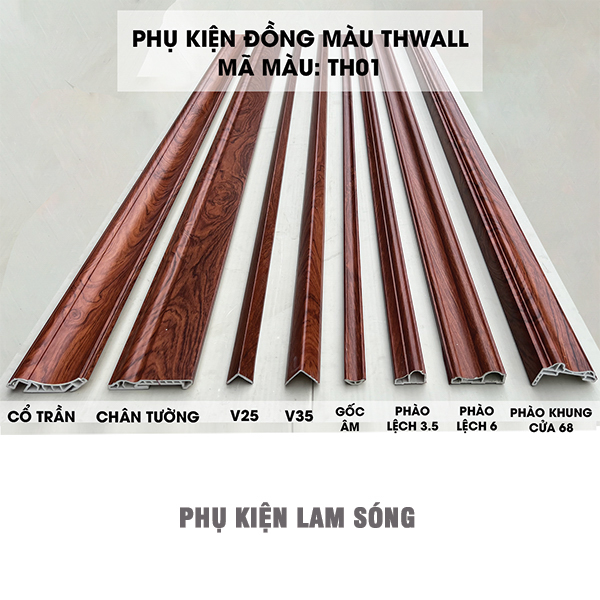 Bộ Phụ Kiện Đồng Màu THWALL Mã Màu TH01