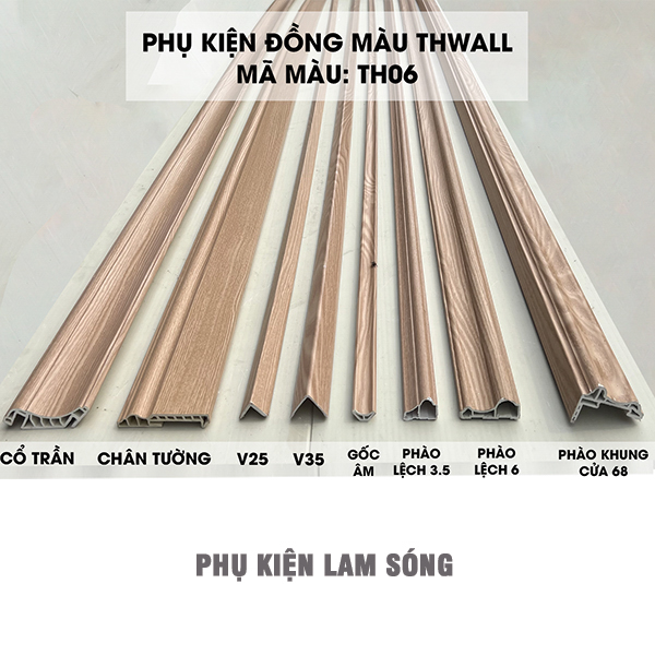 Bộ Phụ Kiện Đồng Màu THWALL Mã Màu TH06