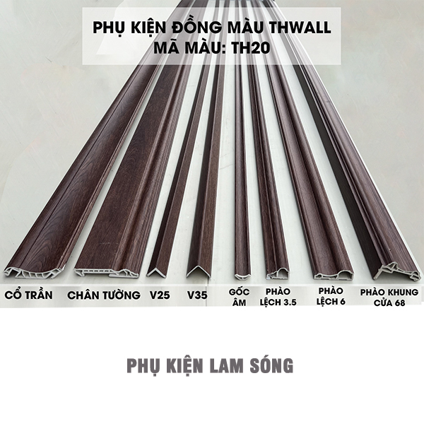 Bộ Phụ Kiện Đồng Màu THWALL Mã Màu TH20