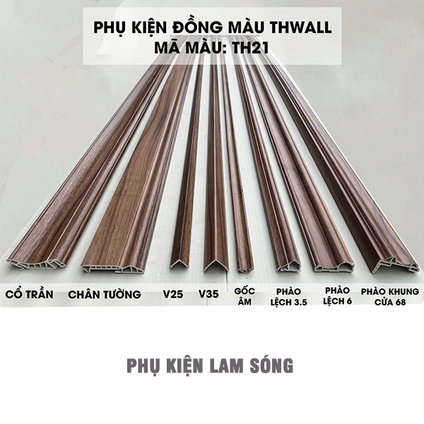 Bộ Phụ Kiện Đồng Màu THWALL Mã Màu TH21
