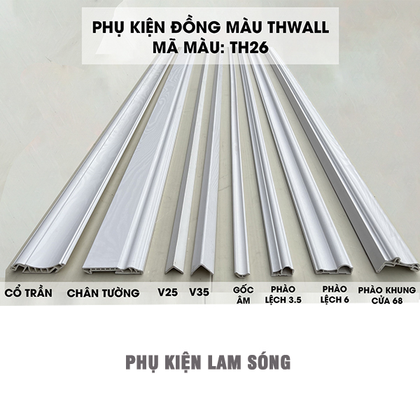 Bộ Phụ Kiện Đồng Màu THWALL Mã Màu TH26