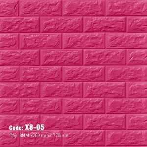 Xốp Dán Tường Giả Gạch Dày 8mm X8-05